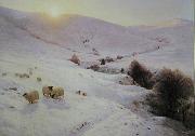 Joseph Farqharson The Sun Peeped o'er yon Southland Hills china oil painting artist